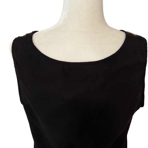 Hazel Black Beaded Tank Top. Size Medium. Great Condition! - Picture 5 of 11